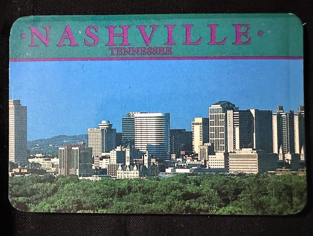90's OLD NASHVILLE Tennessee Skyline / Magnet Opryland USA -BRAND NEW! Vintage
